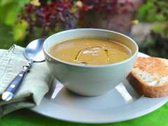 anna thomas sweet potato, sage, greens soup image