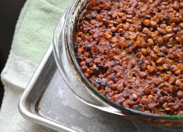bbq lentils