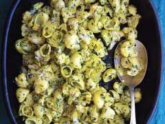 Cauliflower pasta copyright Vegetable Literacy image