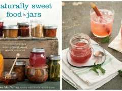 food in jars collage image