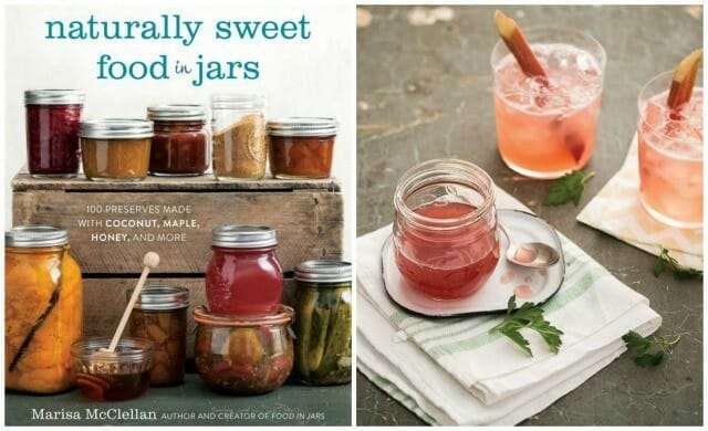 food in jars collage
