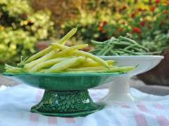 gold and green beans image