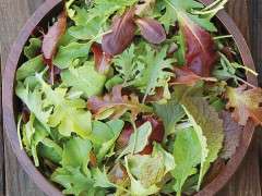 High Mowing mesclun in bowl image