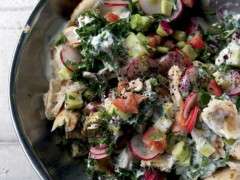 Na'ama's fattoush from JERUSALEM cookbook image