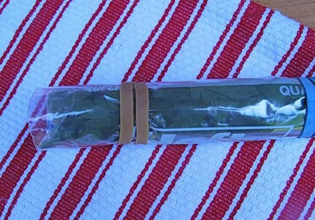 parsley-rolled-on-towel