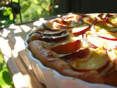 peach clafoutis 3 image